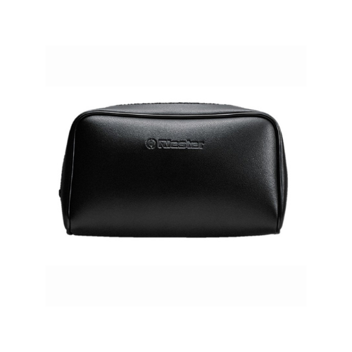 Vinyl zipper case, black