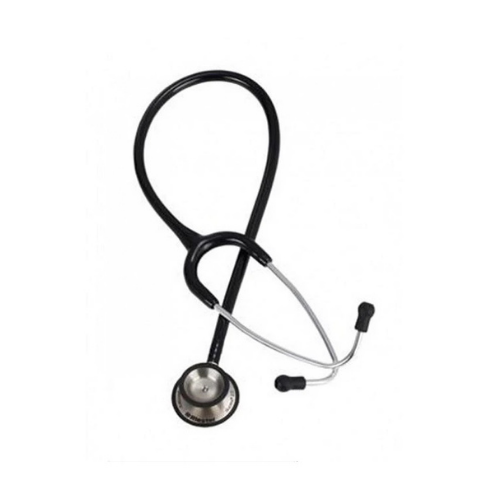 Stethoscope duplex®, black, aluminium, in sales supporting cardboard box