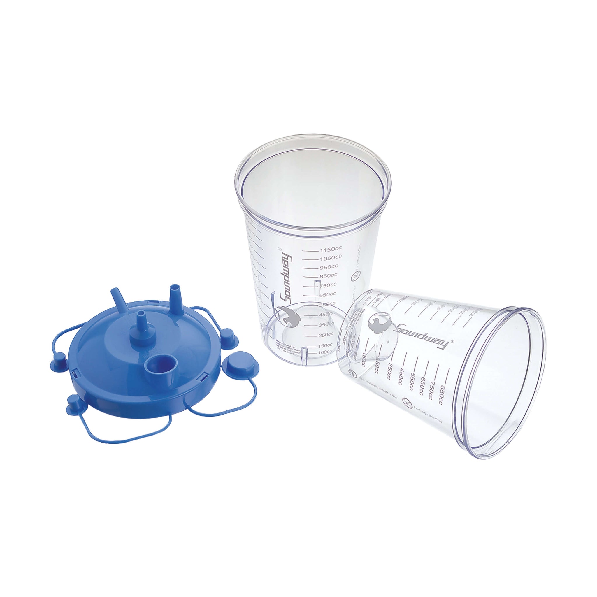 SUCTION PUMP CANNISTER- DISPOSABLE, 850 CC