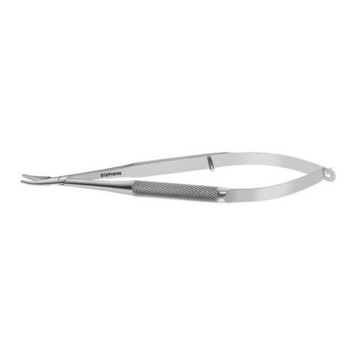 Barraquer Needle Holder with Lock Heavy Jaws Straight W/O Lock