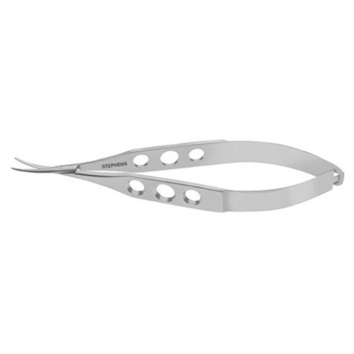 Castroviejo Corneal Scissors Large Blades Curved Blunt Tips Regular Handle