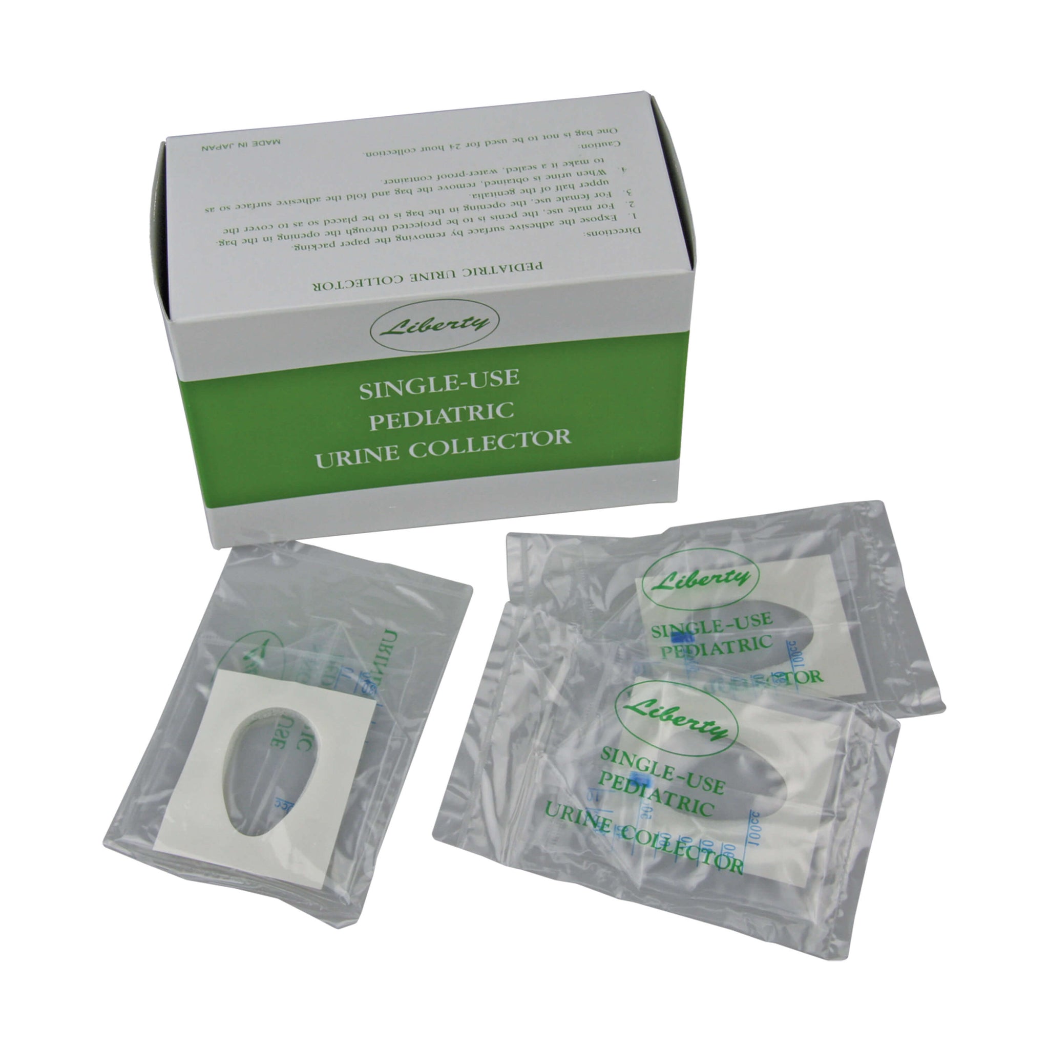 URINE COLLECTORS- PEDIATRIC (BX 100)