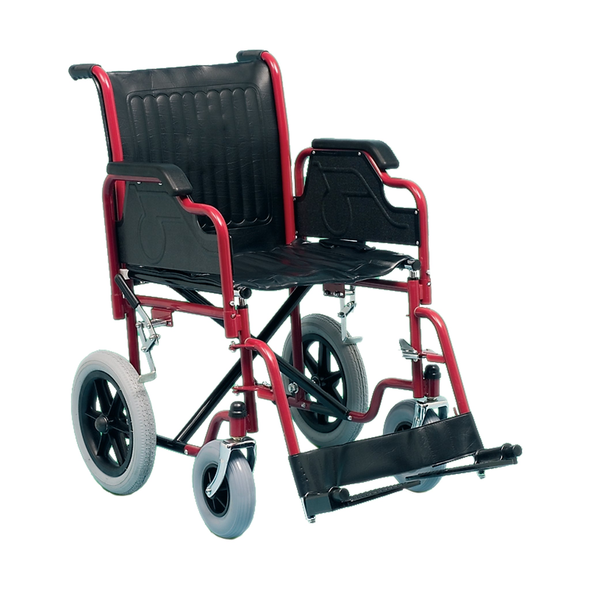 STANDARD WHEELCHAIR- 46 CM SEAT, TRANSIT UP TO 100KG