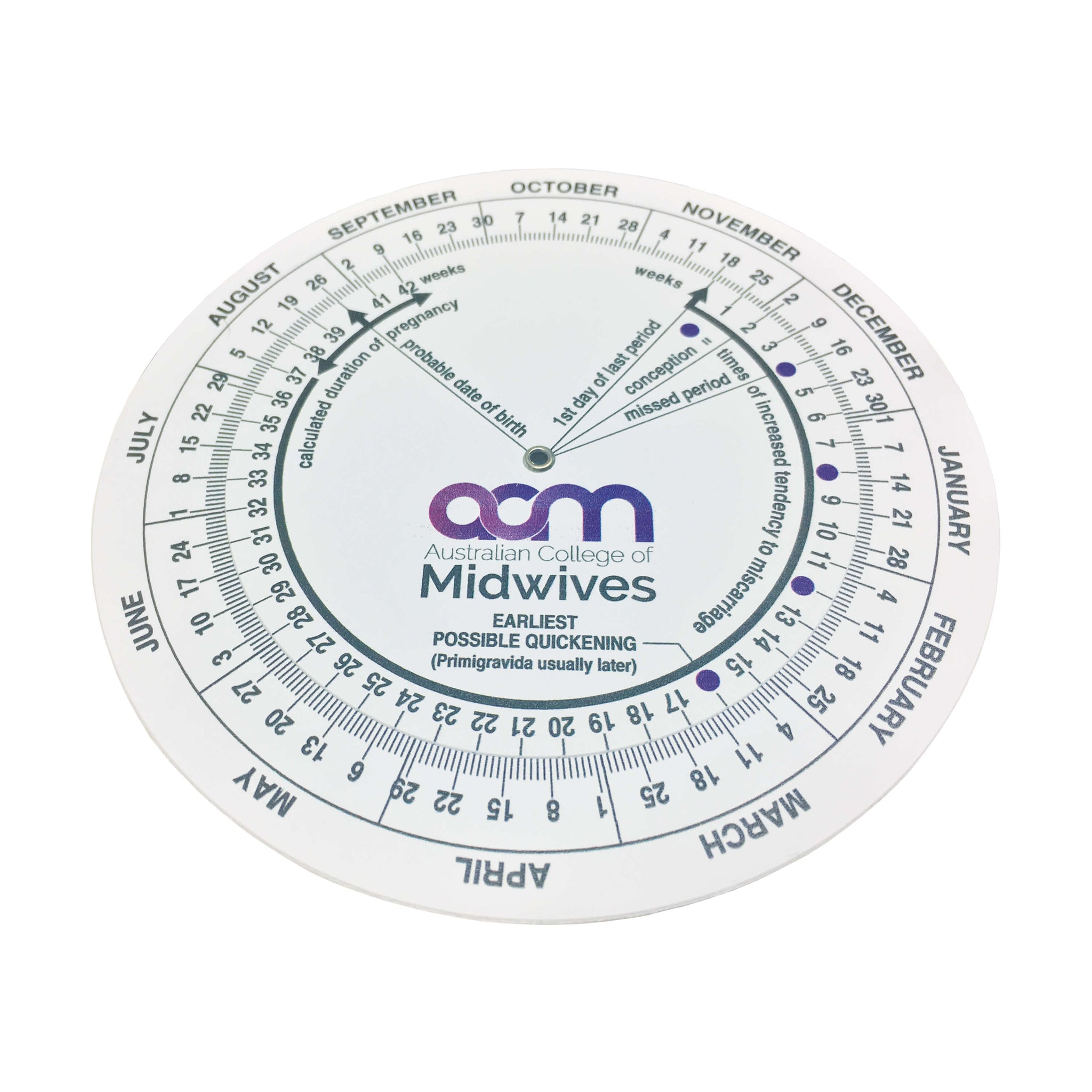 PREGNANCY DATE WHEEL AxisHealth pregnancy-date-wheel-axishealth