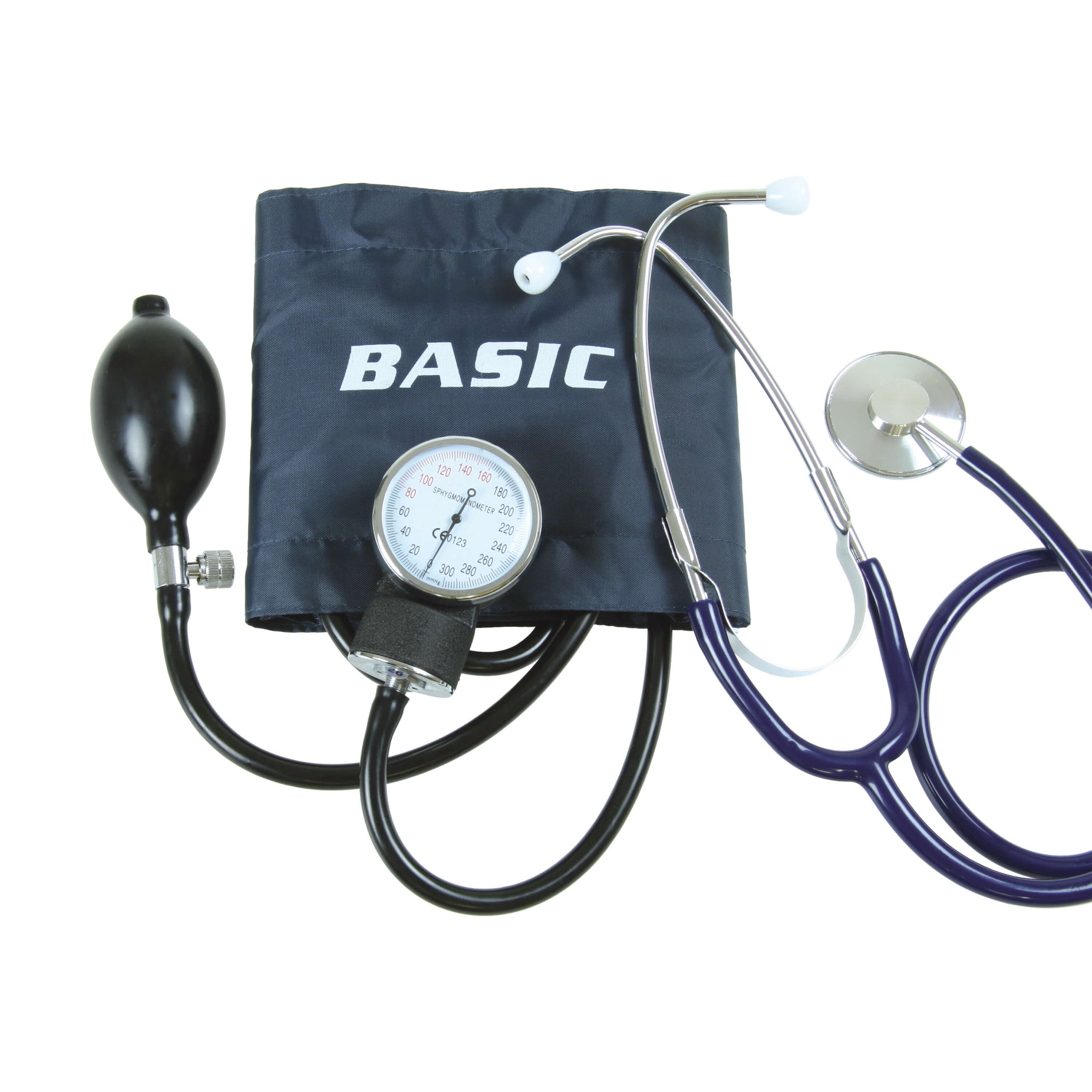 Basic Two Hand Aneroid Sphygmomanometer with Stethoscope