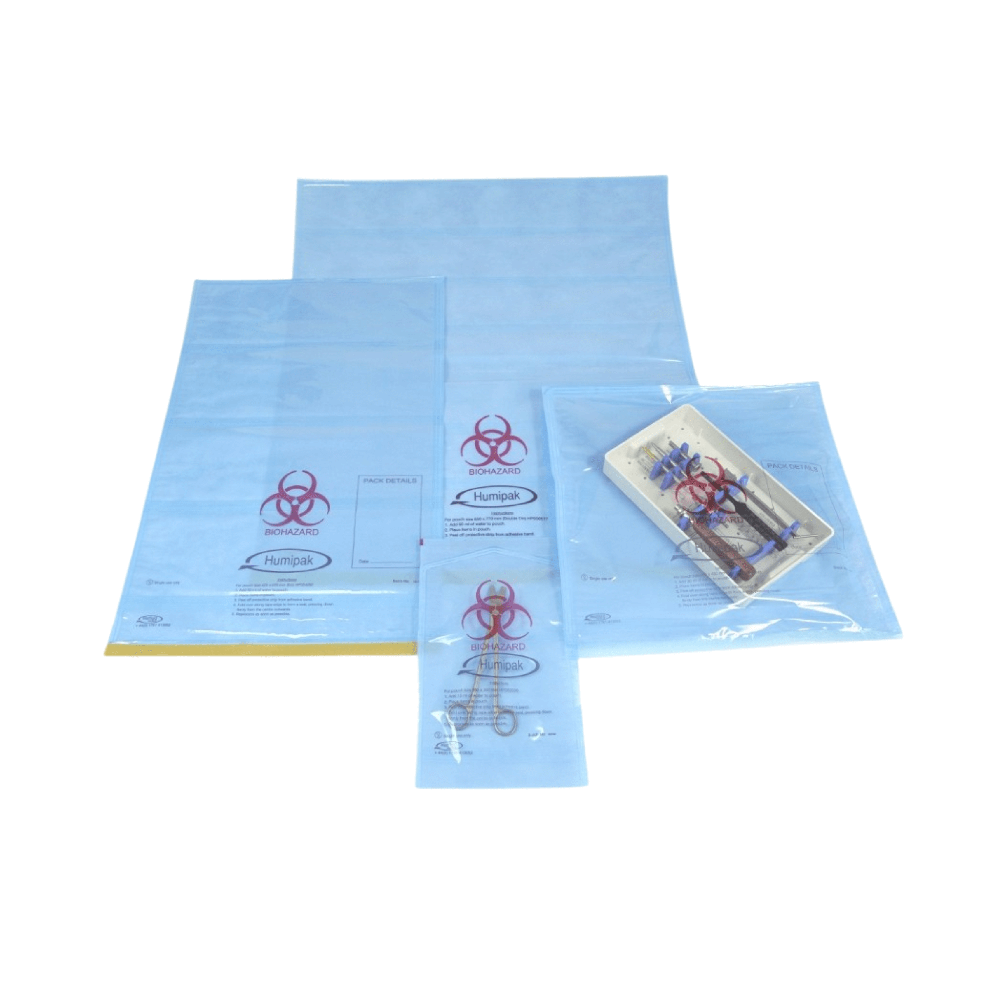 HUMIPAK HALF DIN 200X350MM PKT 100 – AxisHealth