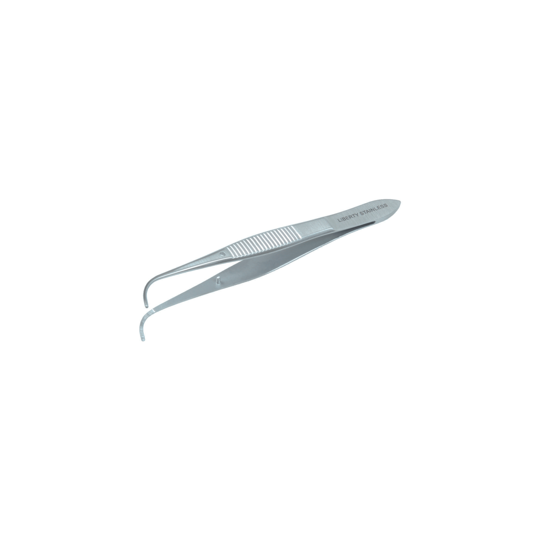 Iris Graefe Forceps- Full Curved, 10 cm