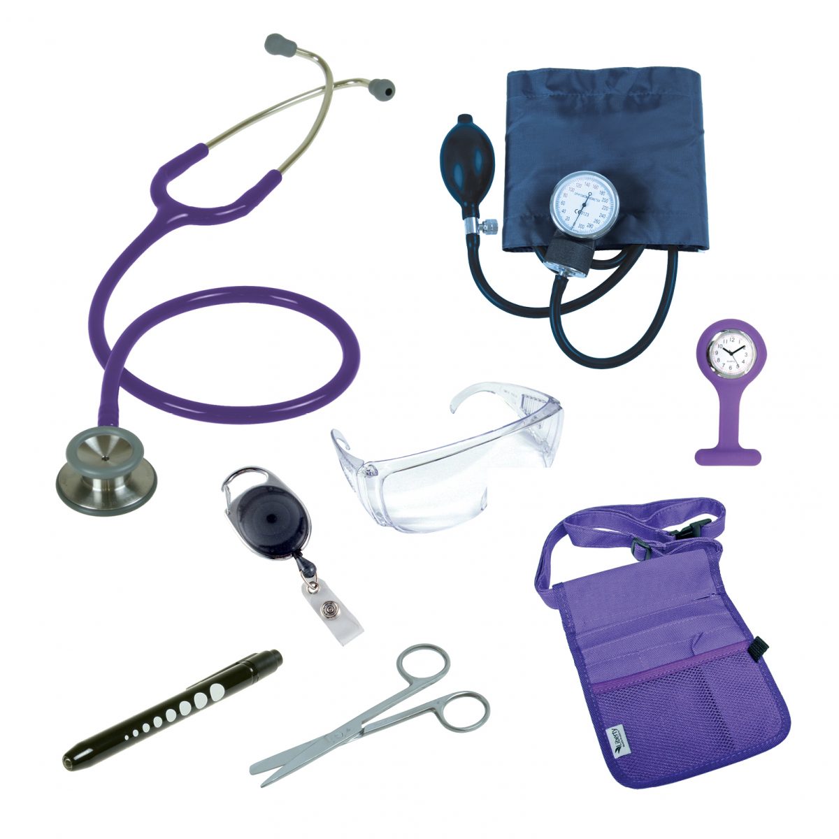 Box Hill Institute Nurse Kit- Purple
