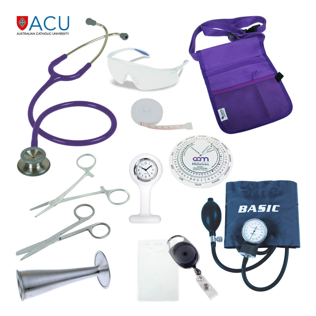 Professional Nurse Midwifery Kit- Purple