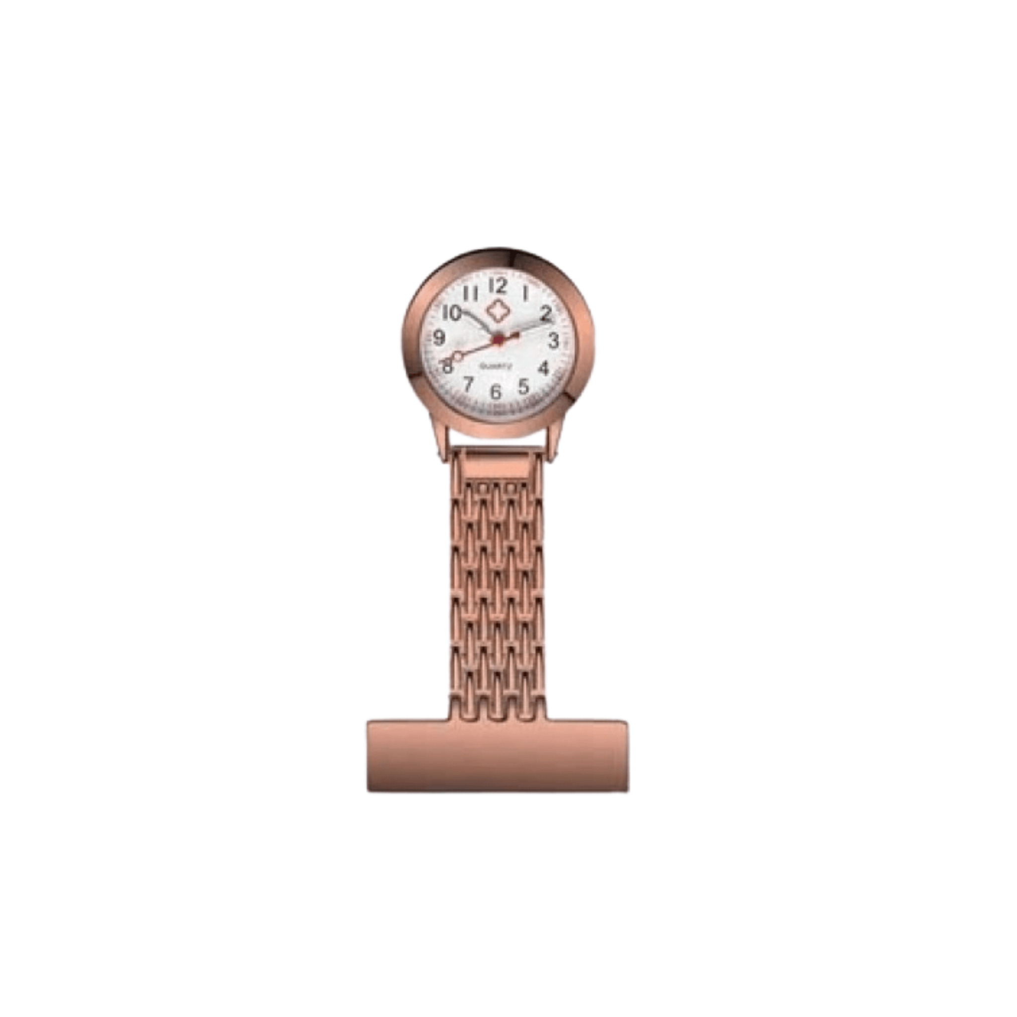 Nurse's Fob Watch- Rose Gold, 28 mm