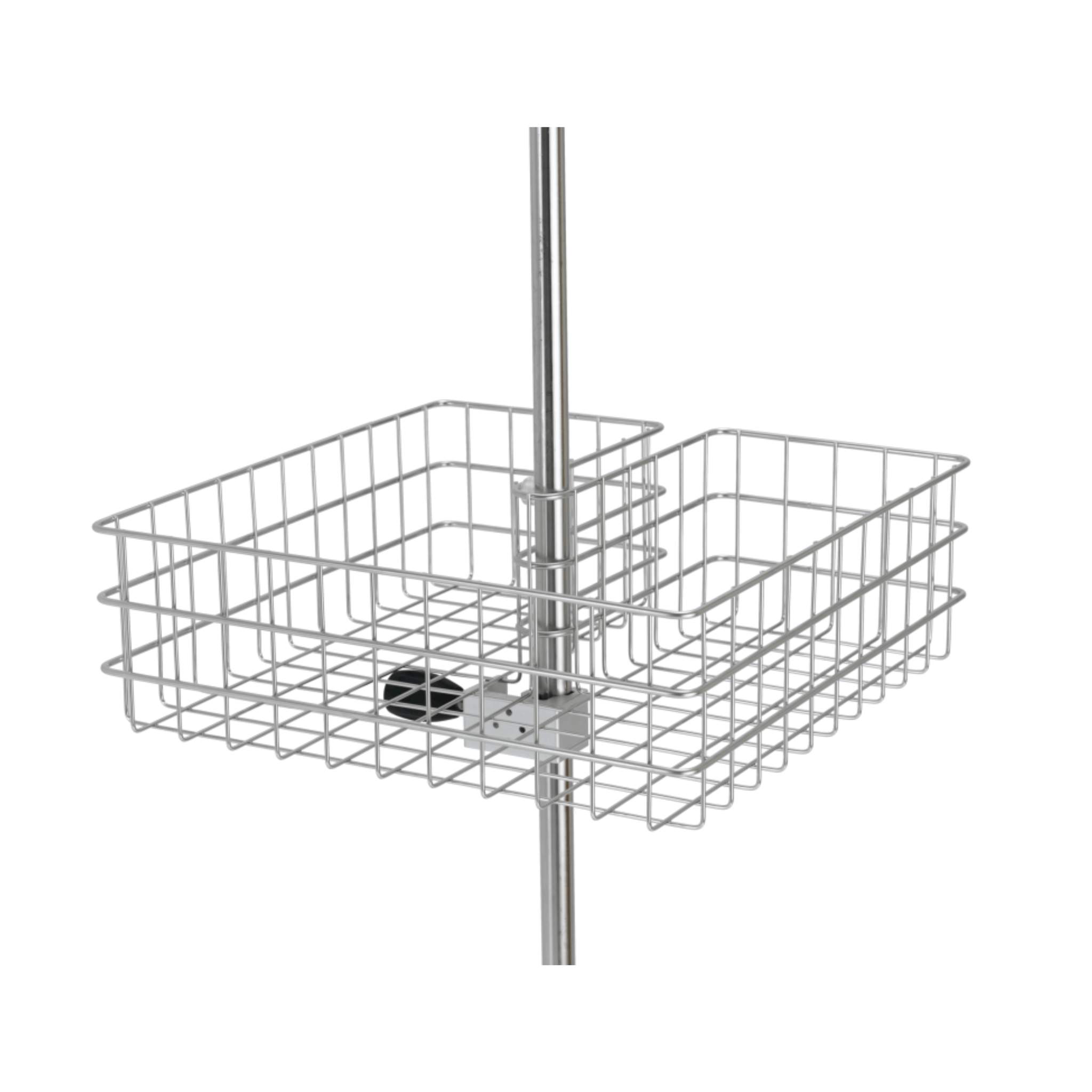 Large Storage Basket with Universal Clamps- 460 X 460 X 150 mm